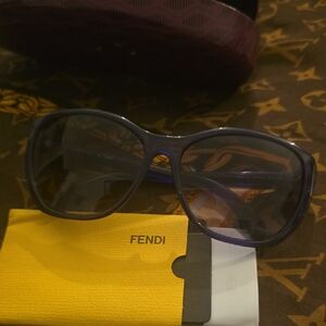 Fendi Women's Blue Sunglasses